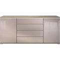 Sideboard mit grifflosen Fronten und LED Beleuchtung