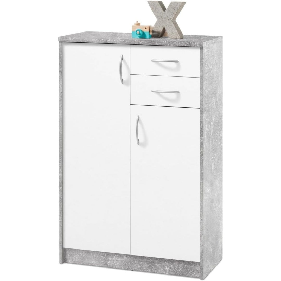 Hochschrank mit Schubladen