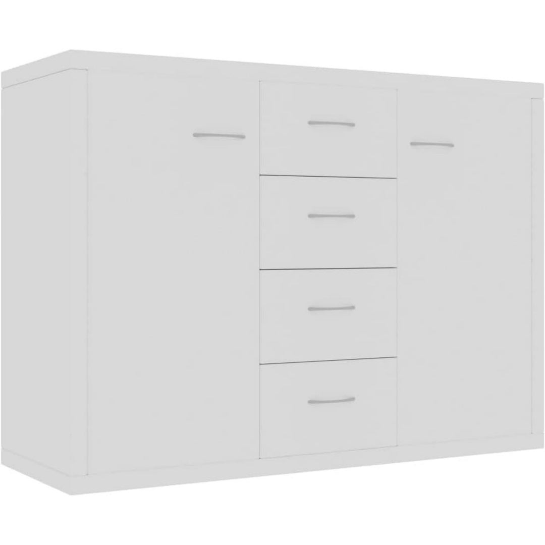 Sideboard mit den Massen 88 x 30 x 65 cm in Weiss