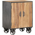 Das Sideboard nimmt mit 60 x 35 x 74 cm Gestalt an
