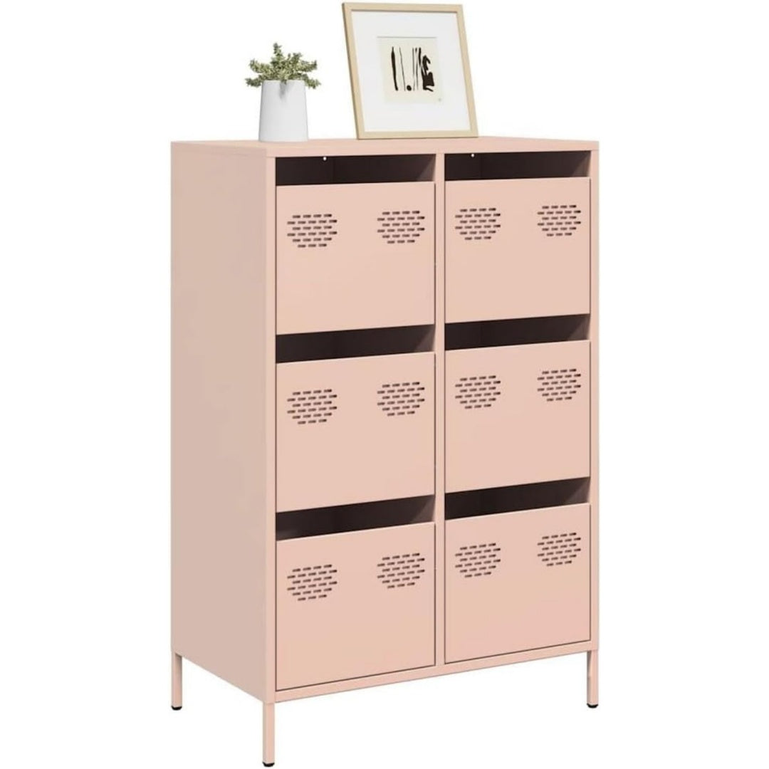 6 Schubladen an dem Hochschrank