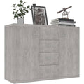 Sideboard mit 2 Tueren, Schubladen und 4 Schubladen