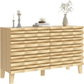 Das Sideboard nimmt mit 120 x 40 x 80.5 cm Gestalt an